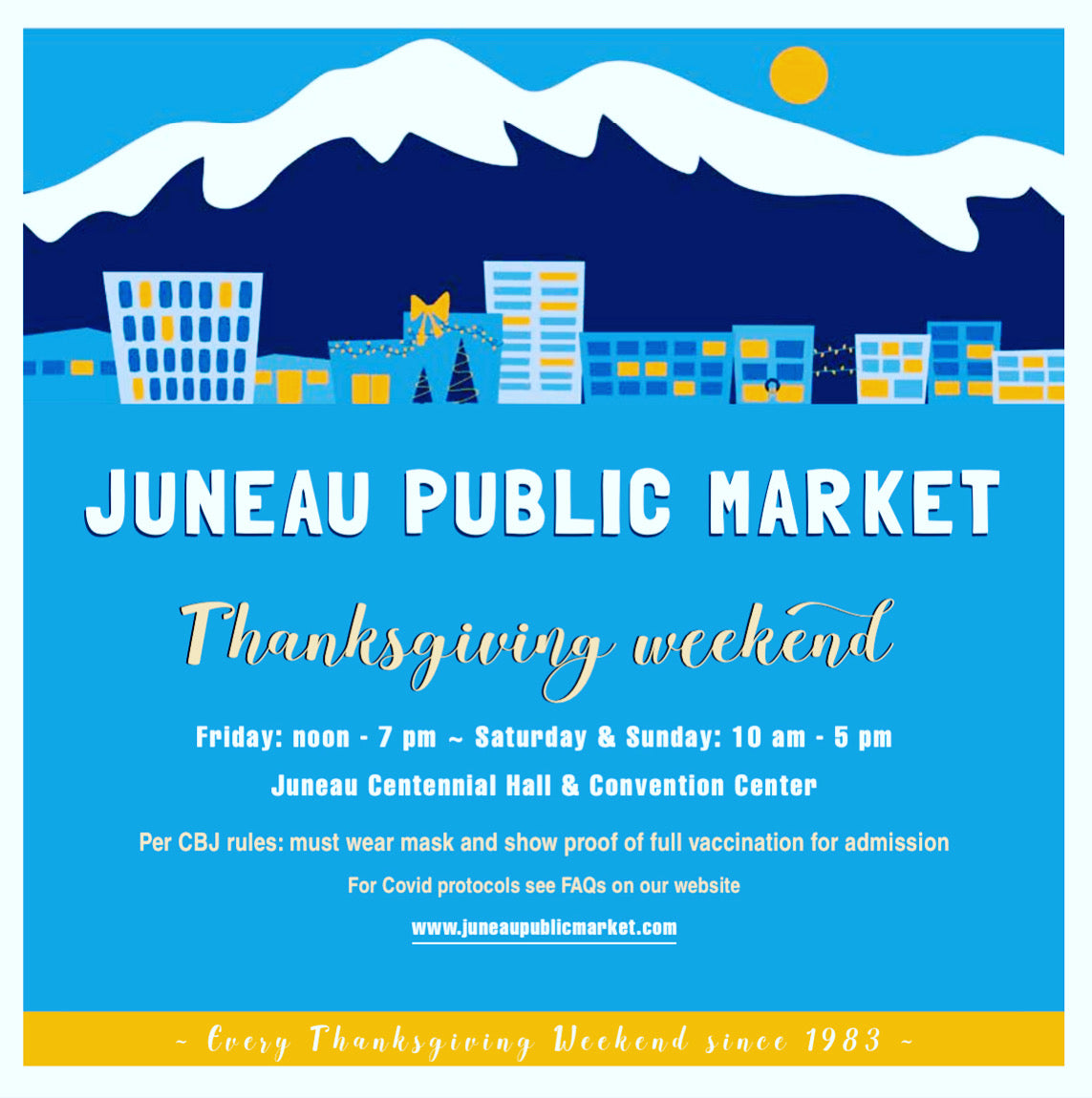 Juneau Public Market 2021 AK Mountaintop Mermaid